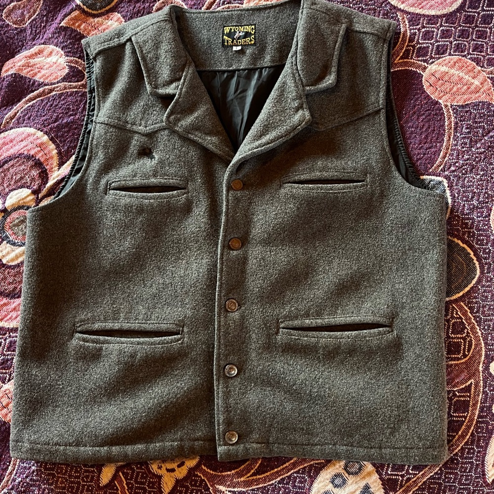 Men’s Wyoming Traders Wool Vest